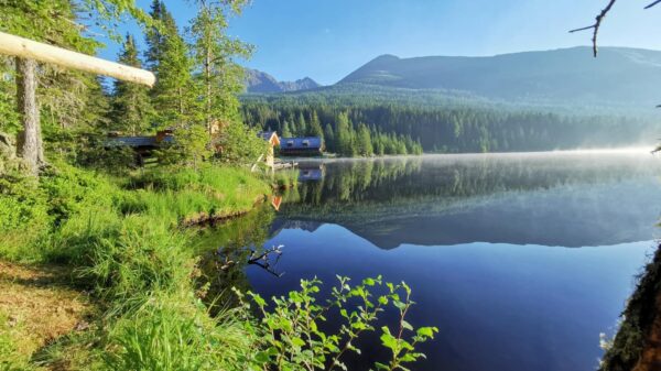 Bild vom idyllischen Prebersee im Salzburger Lungau