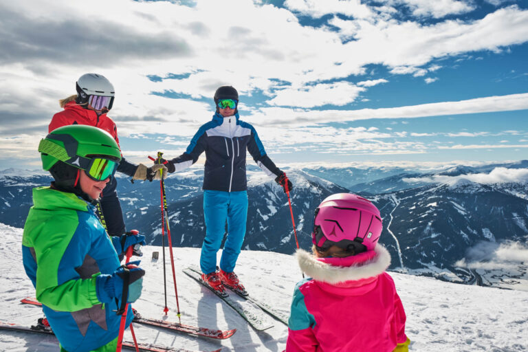 skifahren grosseck speiererck familie