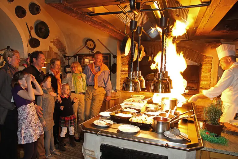 wastlwirt rauchkuchl flambieren